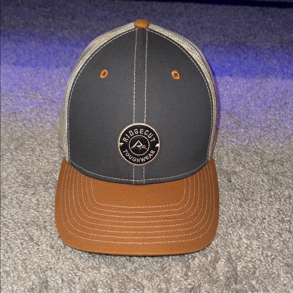 Ridgecut Toughwear Gray and Brown Men's Hat